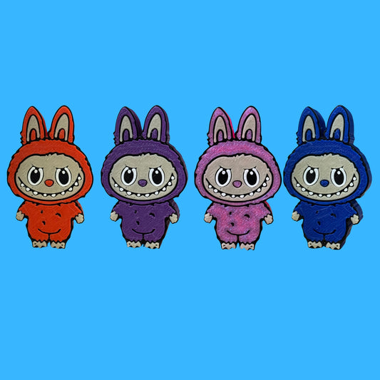 Fluffy Friend 3D Printed Straw Topper