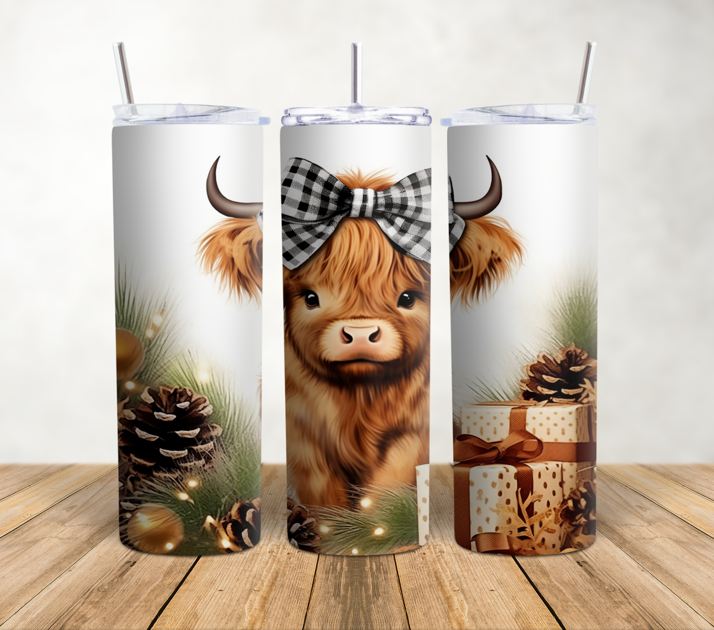 Highland Presents 20oz Tumbler Wrap