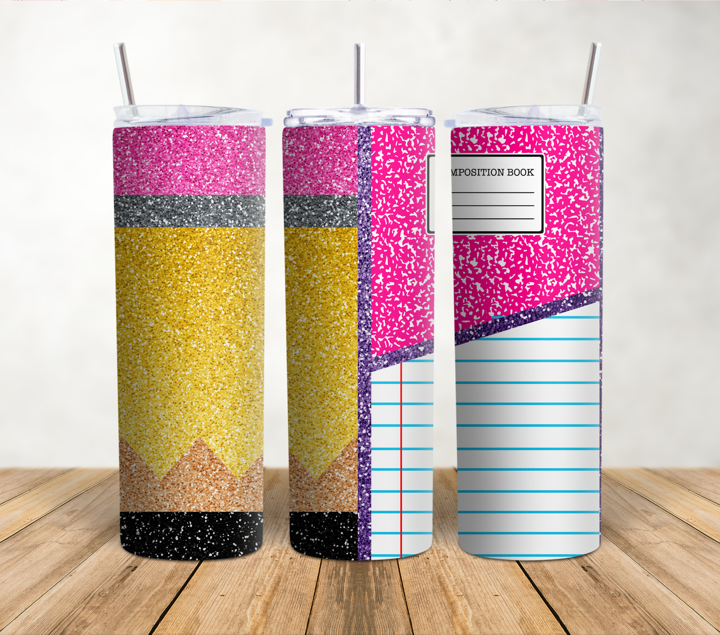 Back-to-School Essentials 20oz Tumbler Wrap