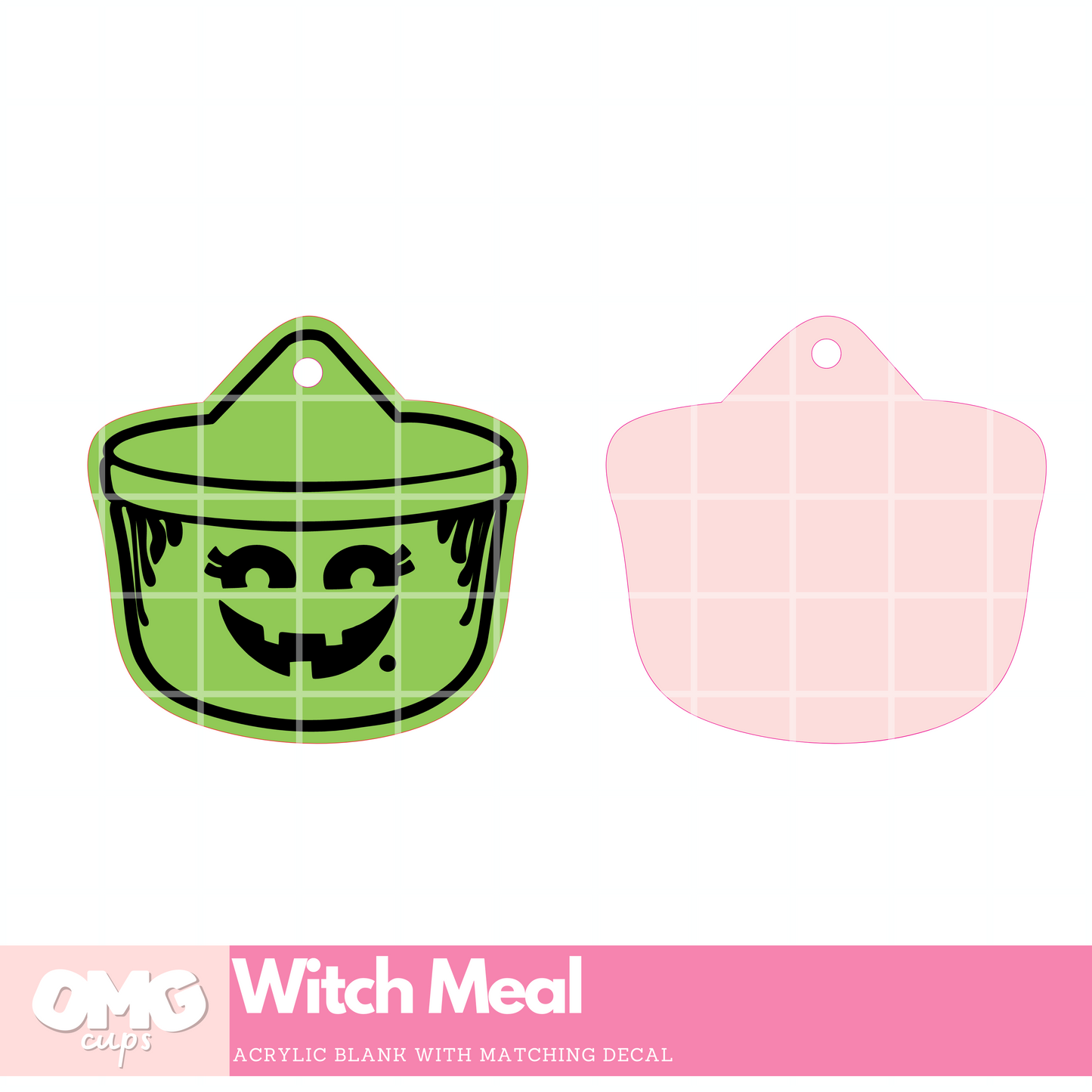 Witch Meal Acrylic Blank