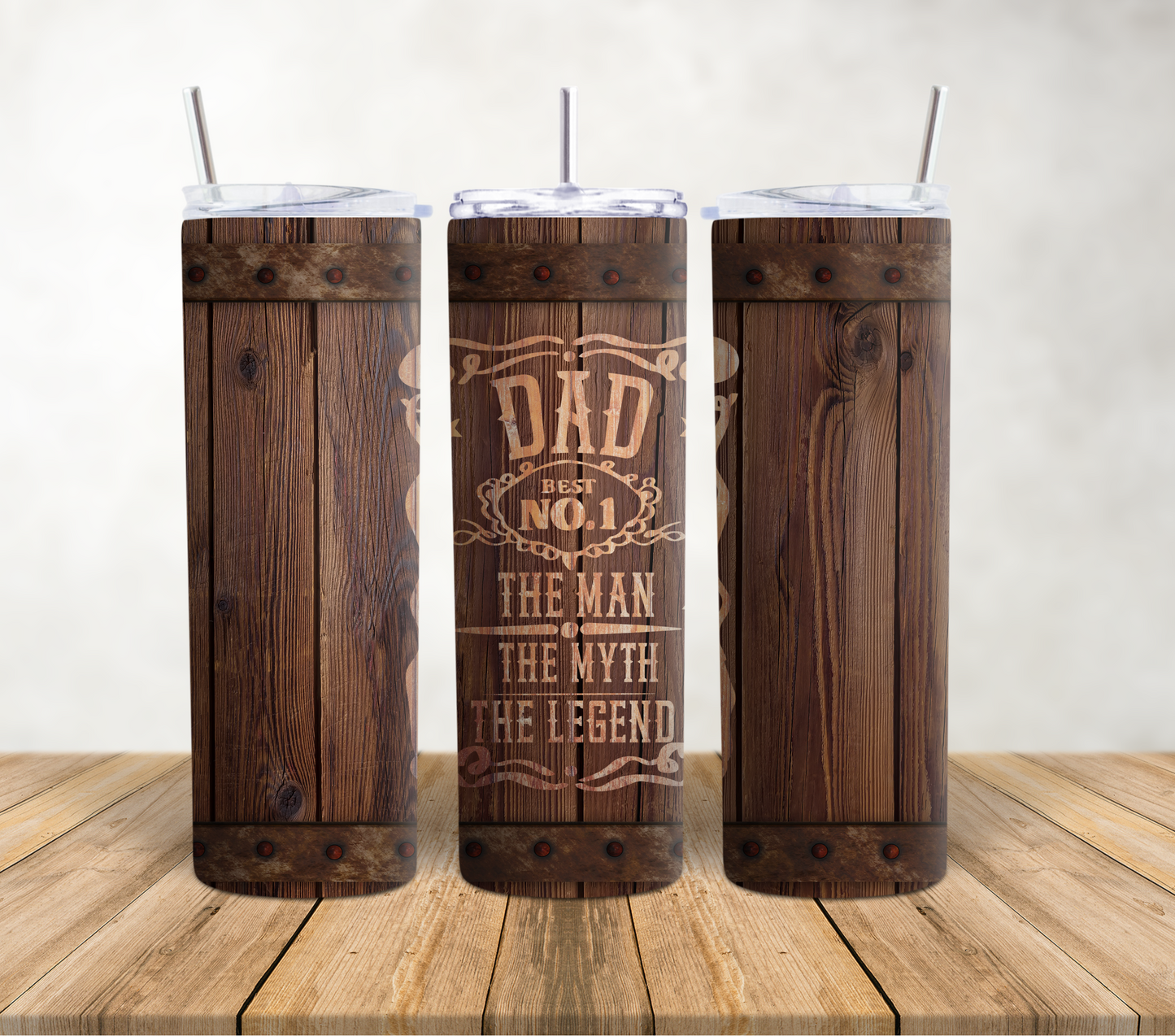 Dad Old Time 20oz Tumbler Wrap