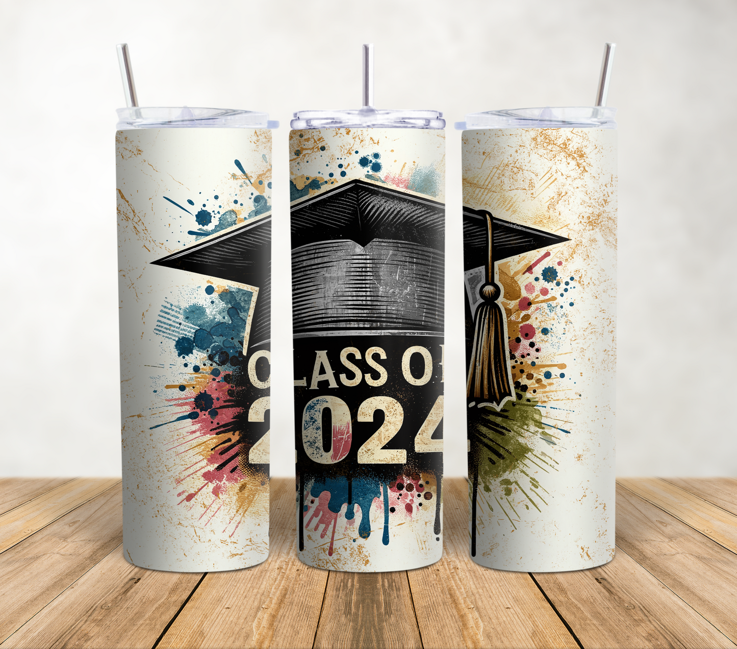 Class of 2024 20oz Sublimation Tumbler Wrap