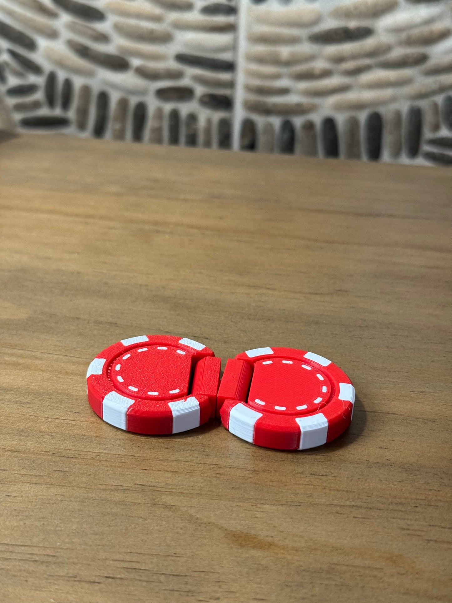 3D Printed Poker Chip Fidget Toy
