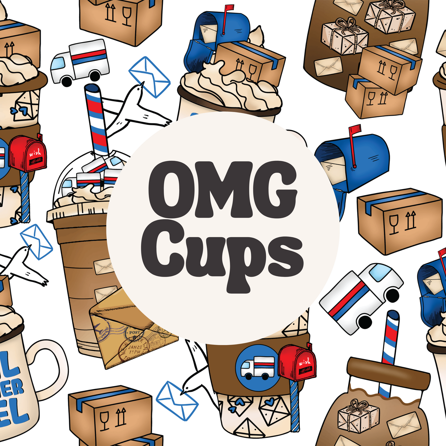 Mail Carrier Fuel 20oz Tumbler Wrap