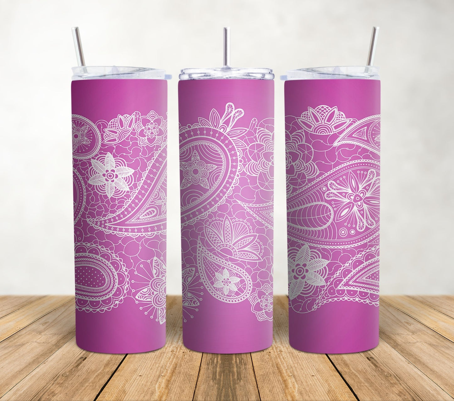 Paisley Lace | 20oz Sublimation Tumbler Wrap