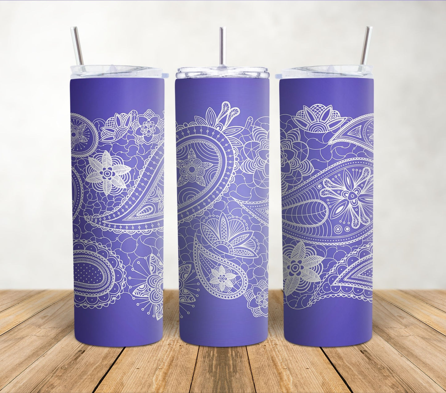 Paisley Lace | 20oz Sublimation Tumbler Wrap