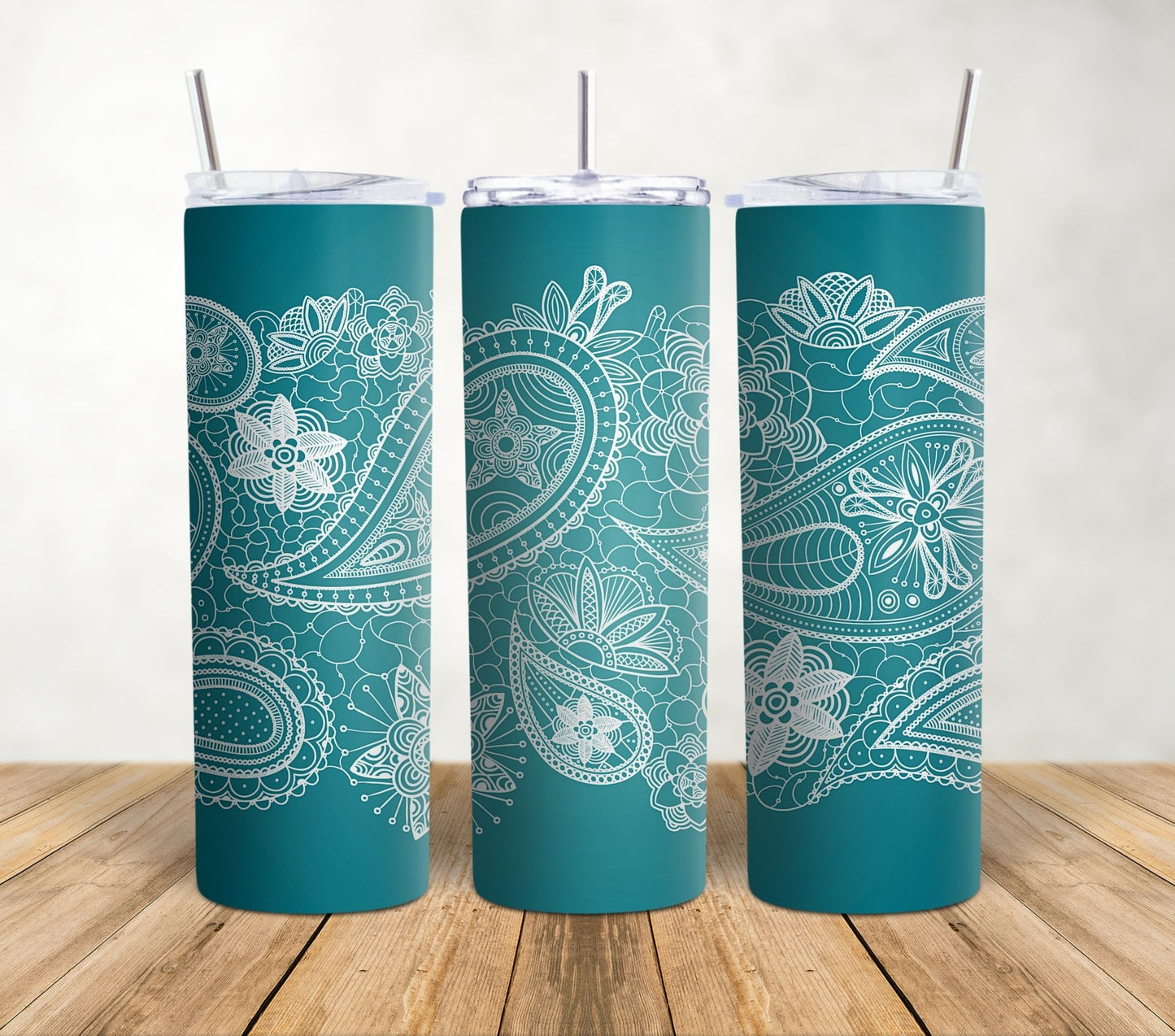 Paisley Lace | 20oz Sublimation Tumbler Wrap