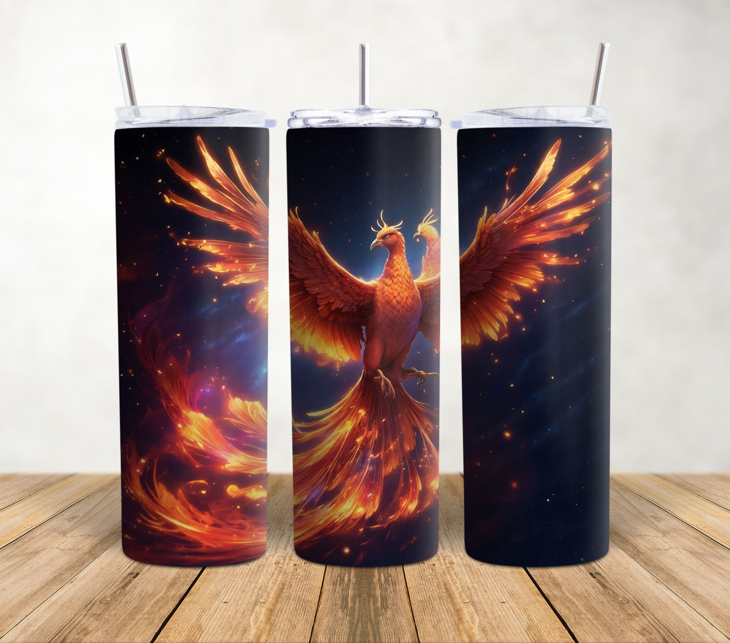 Phoenix Bird | 20oz Sublimation Tumbler Wrap