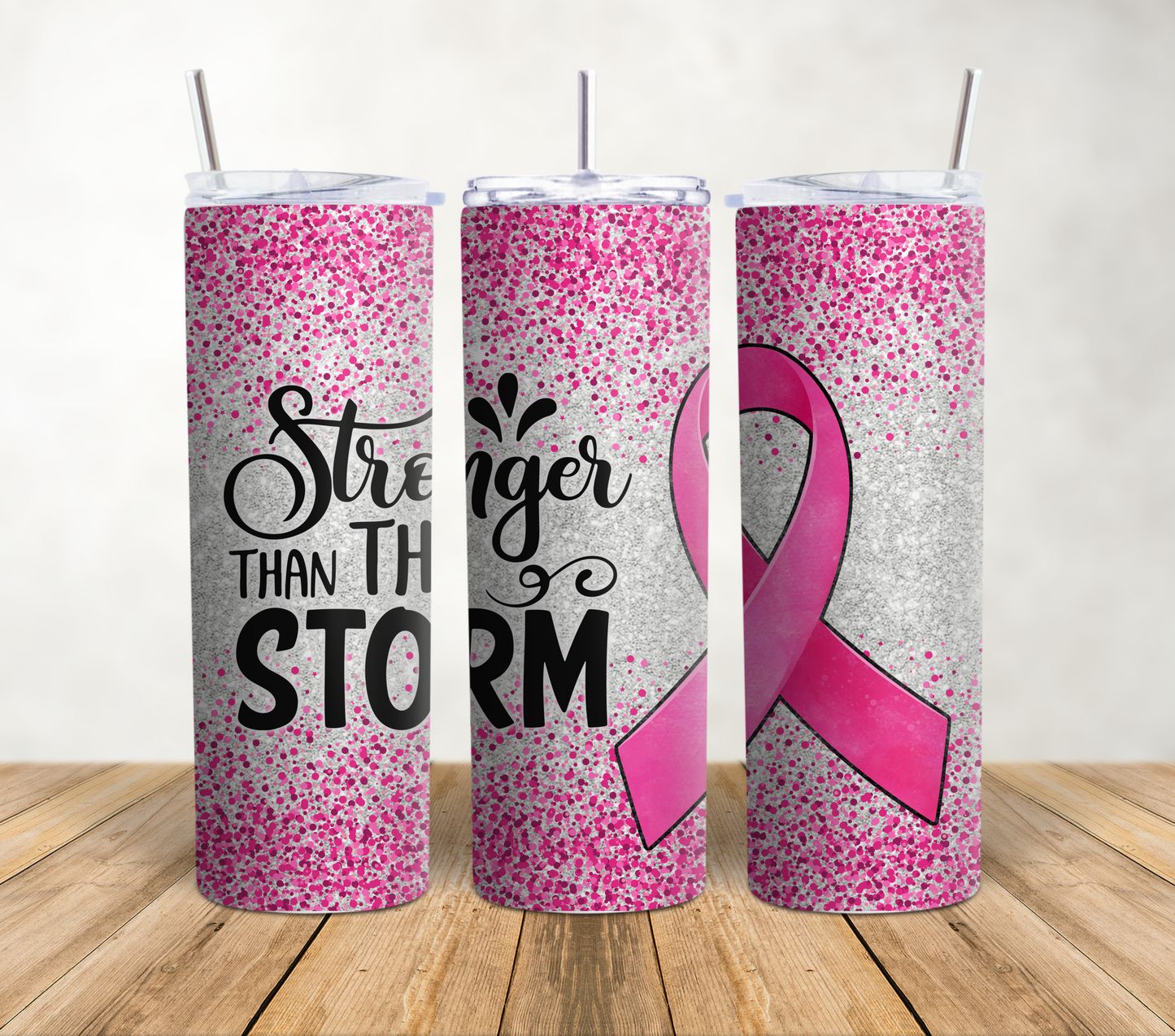 Stronger Than The Storm 20oz Tumbler Wrap