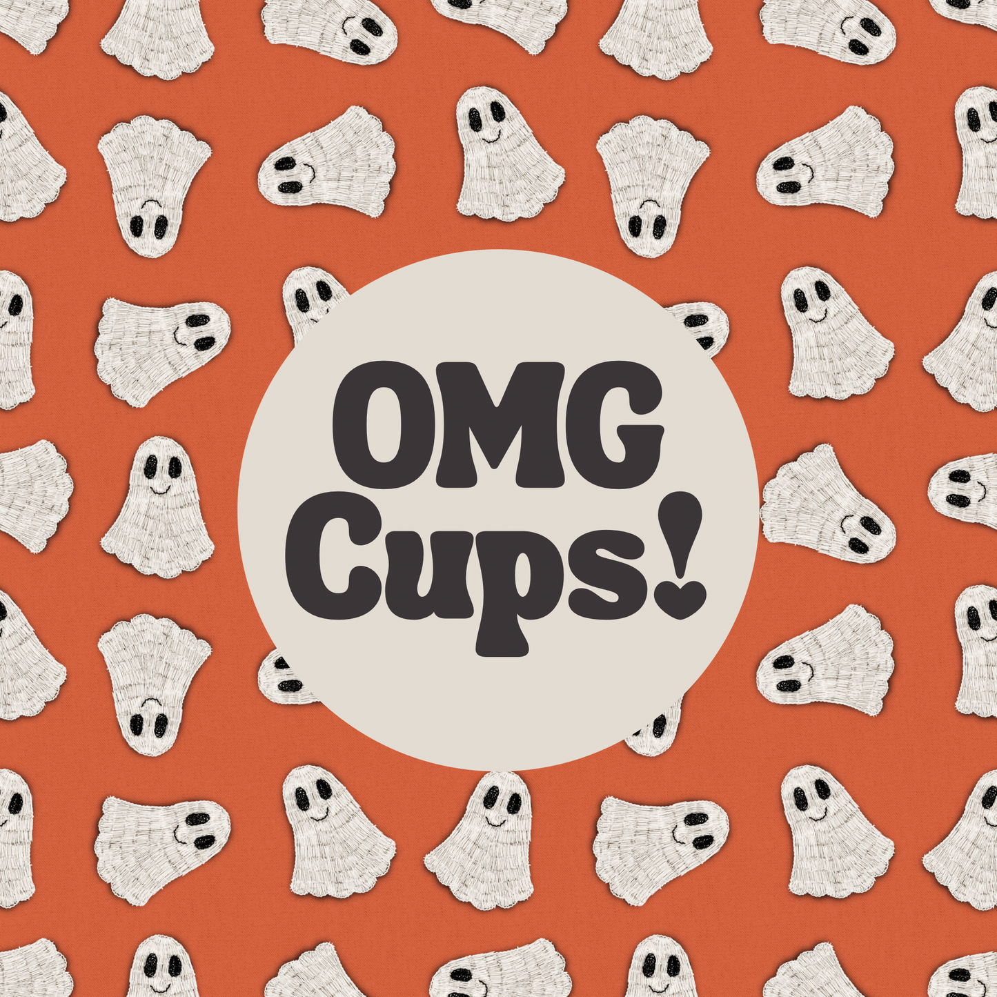 Ghost Embroidery 12x12 Vinyl Sheet