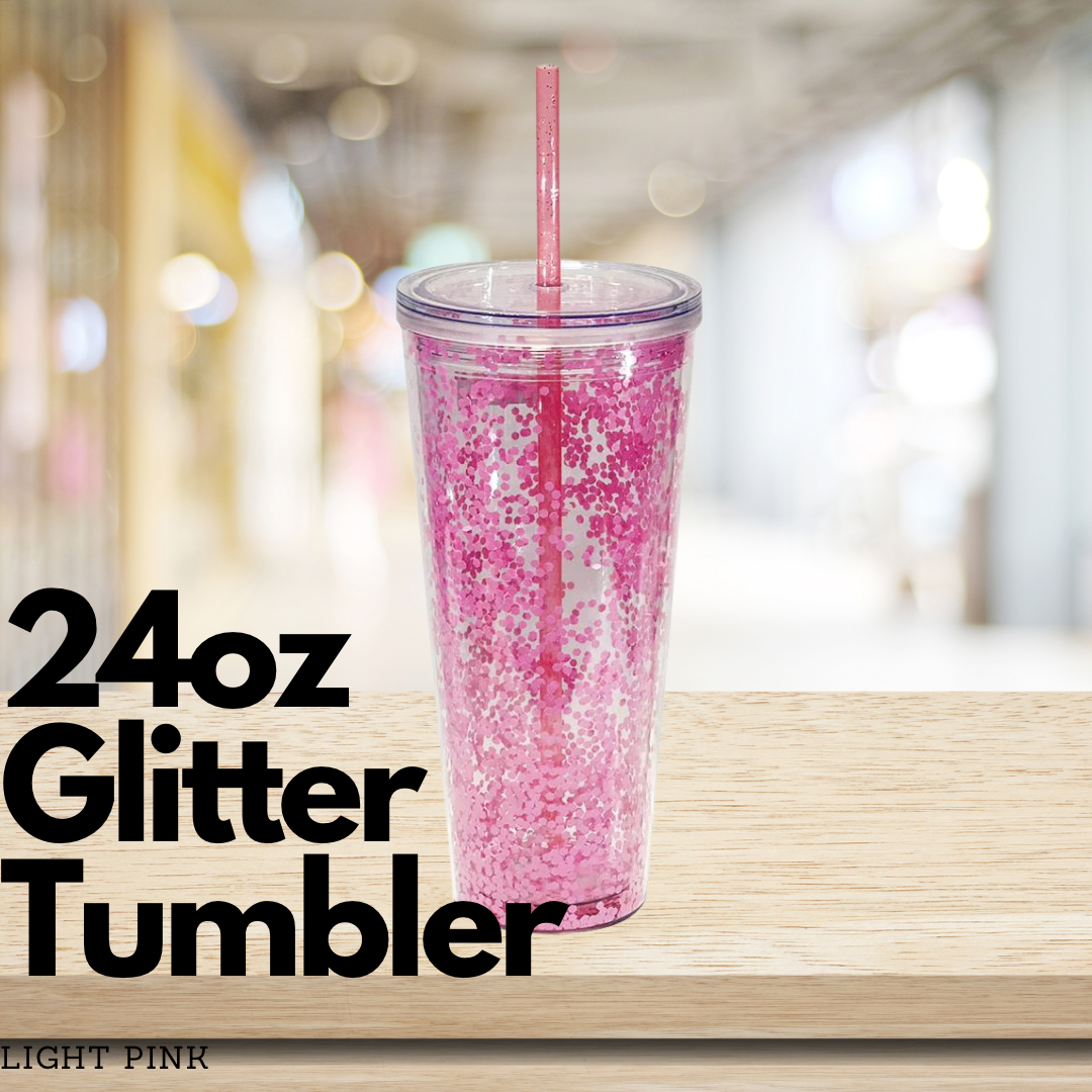 Glitter Tumbler Double Wall - 24oz