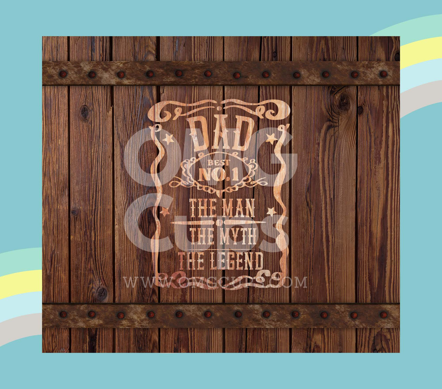 Dad Barrel - 20oz Tumbler Wrap