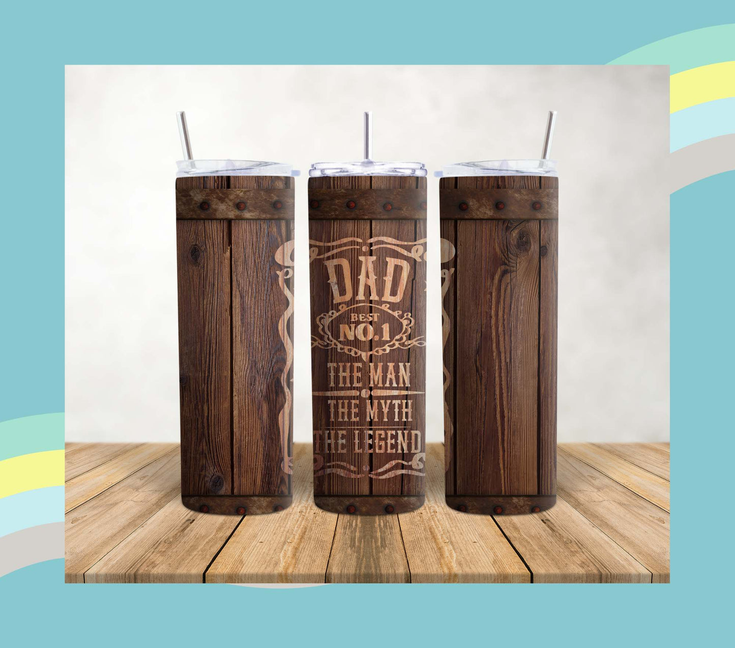 Dad Barrel - 20oz Tumbler Wrap