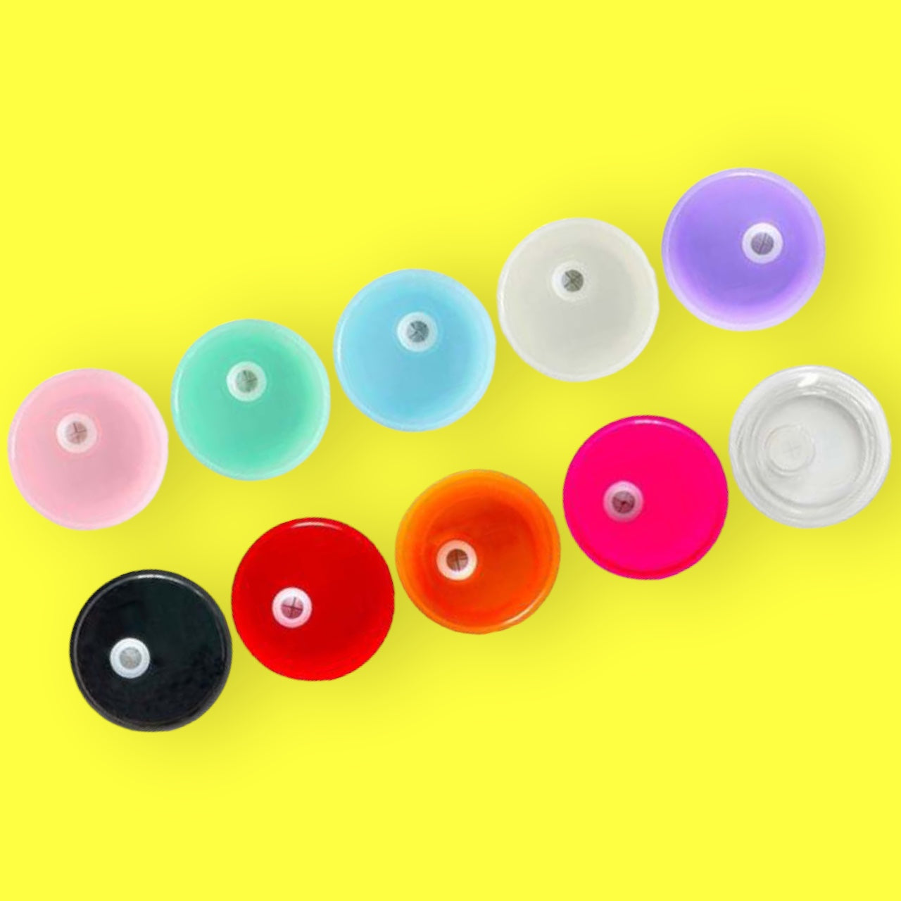 NEW BPA Free Colorful Replacement Plastic Sealing Pp Acrylic Lid For 16oz  Glass Can Material Spill Proof Splash Resistant Cover For Straight Cup From  Wingarden, $0.63