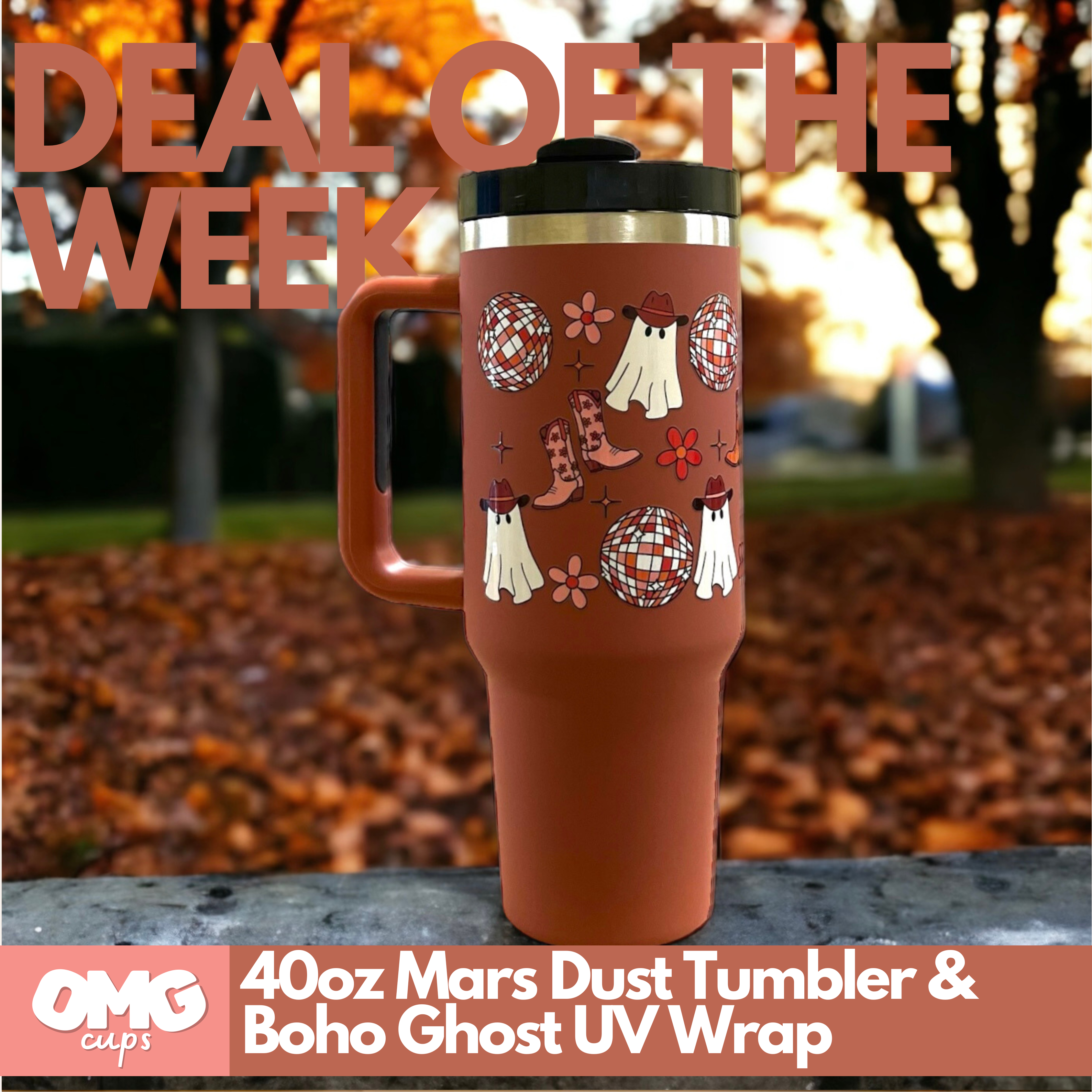 Fængsling Strædet thong humane Deal of the Week! Boho Ghost and Mars Dust Tumbler Set – OMG Cups!