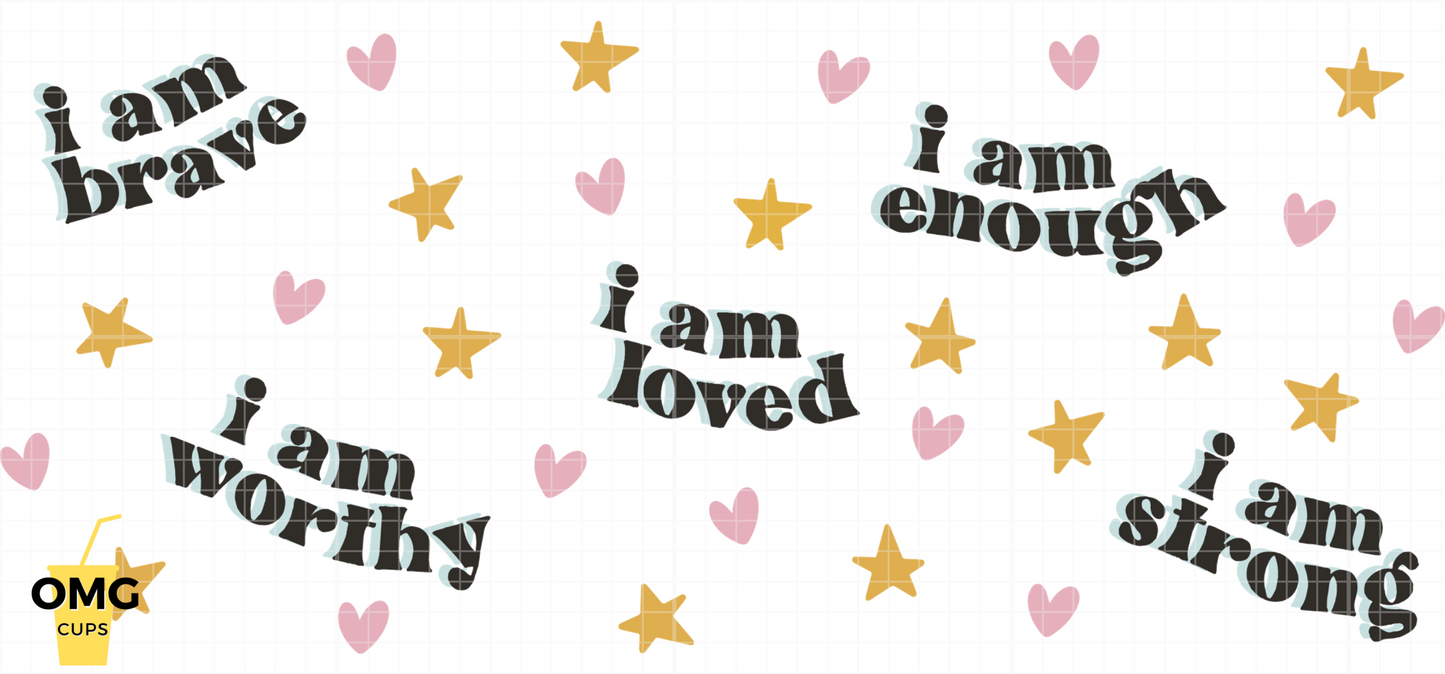 I am... | 16oz UV Glass Can Wrap (Wrap Only - No Glass Can Included)