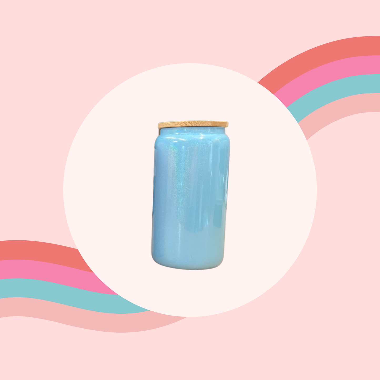 Shimmer Glass Can (16oz)