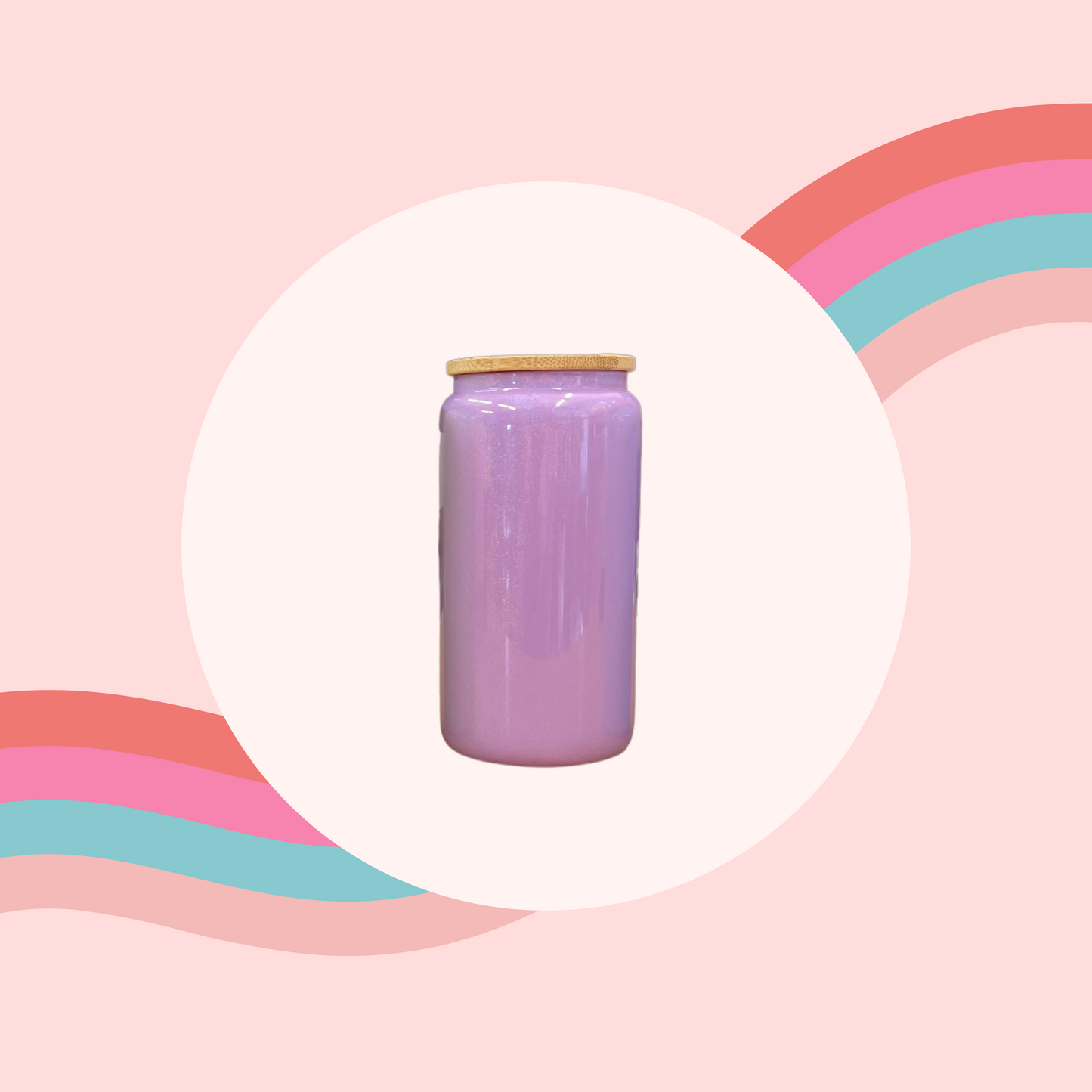 Shimmer Glass Can (16oz)