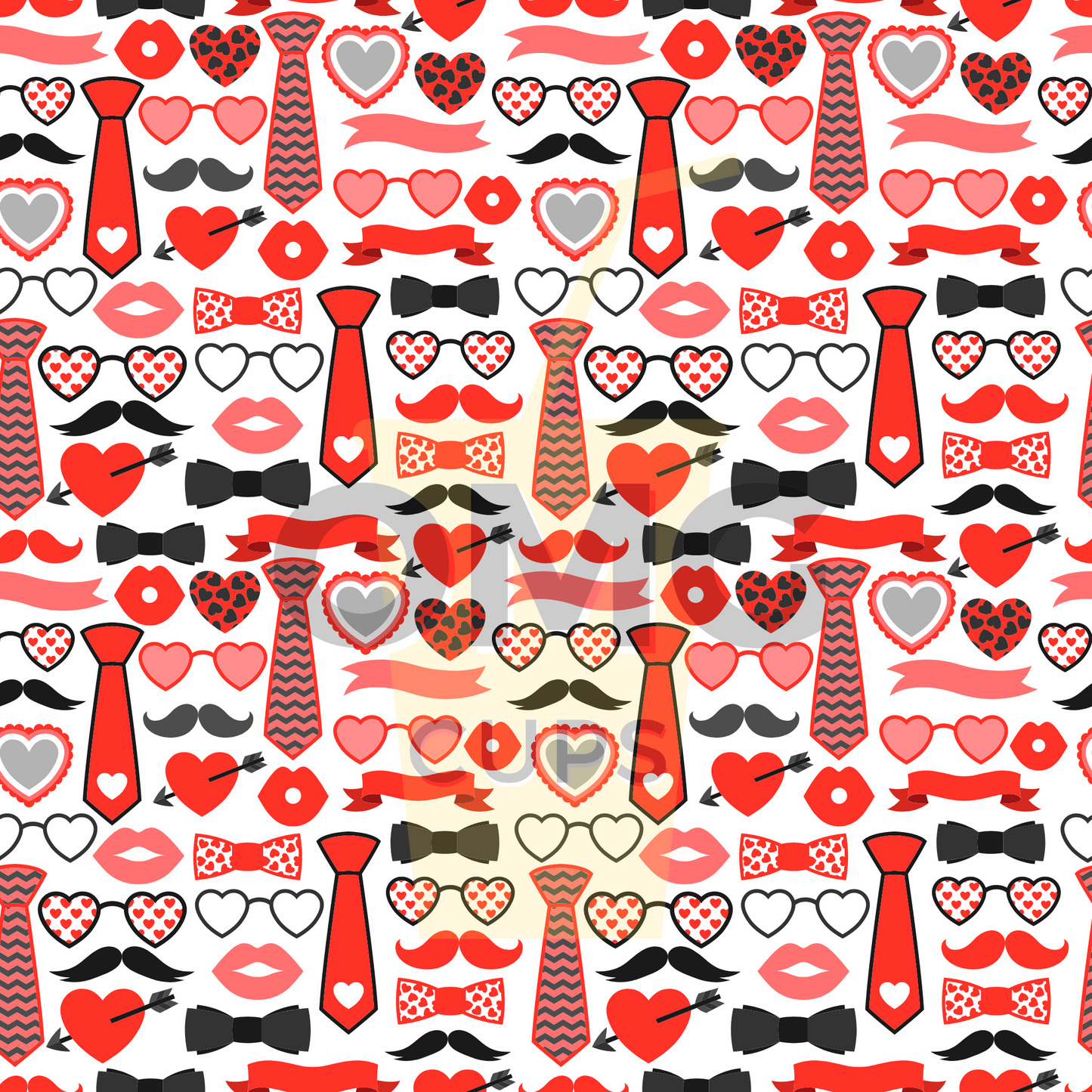 Valentines Props 12x12 Vinyl Sheet