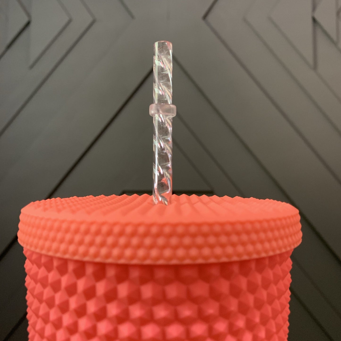 Ice Crystal Tumbler Straw Tumbler Straw (24oz) - Individual