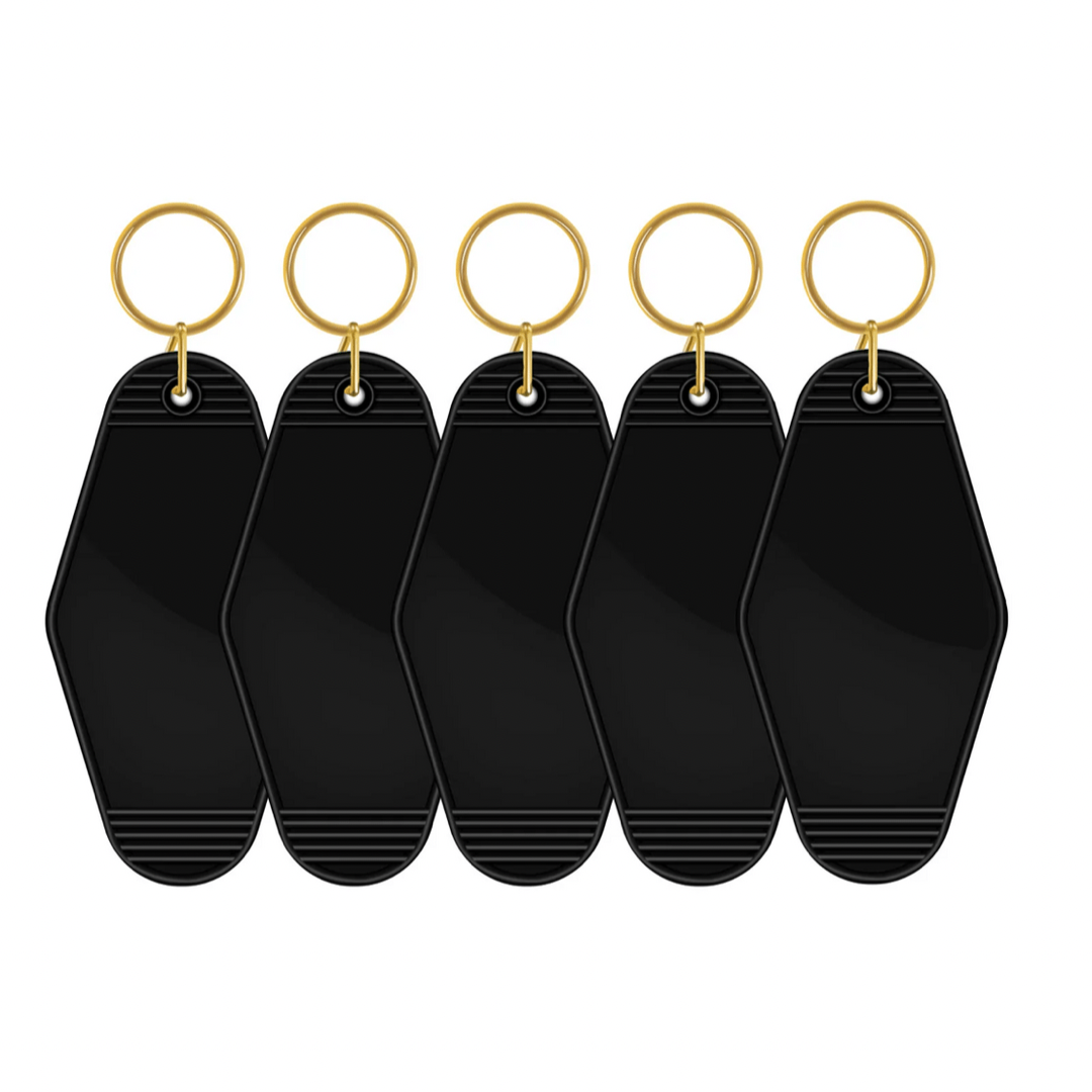 Retro Motel Keychain Blank (Individual)
