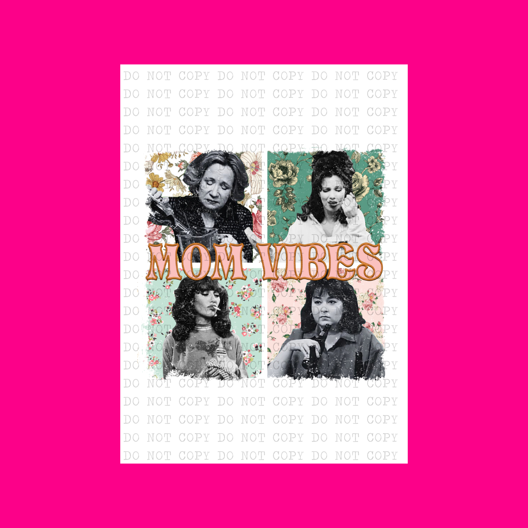 Retro Mom Vibes | DTF Transfer