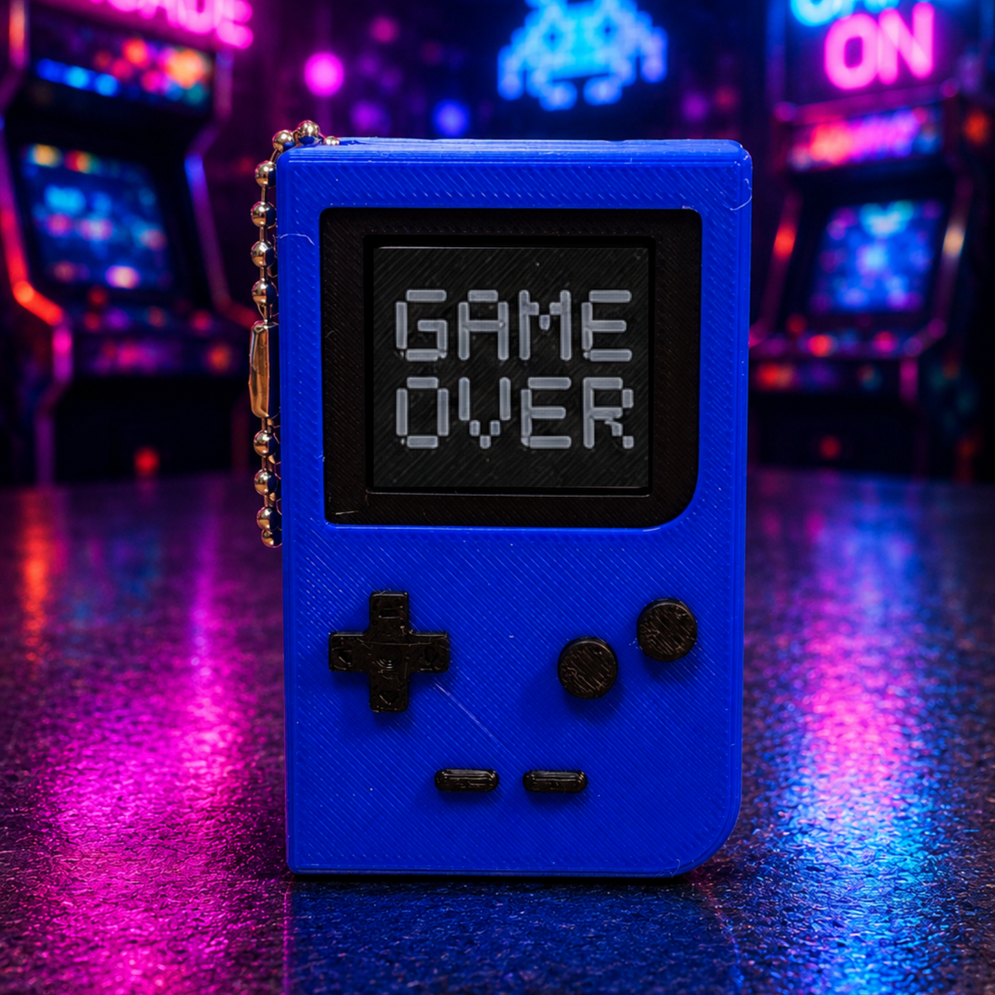 8-Bit Gaming  | 3D Printed Clicker Keychain
