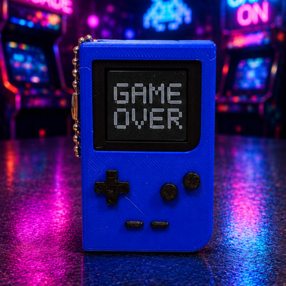 8-Bit Gaming  | 3D Printed Clicker Keychain