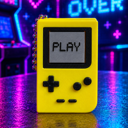 8-Bit Gaming  | 3D Printed Clicker Keychain