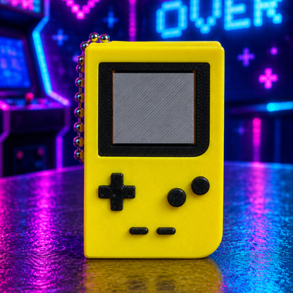 8-Bit Gaming  | 3D Printed Clicker Keychain