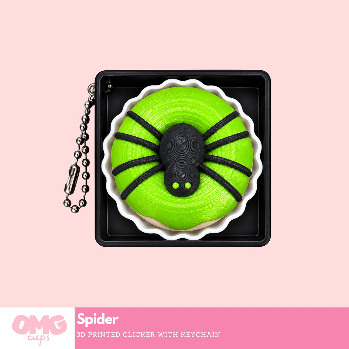 Trick or Sweets Halloween Donut Clickers | 3D Printed