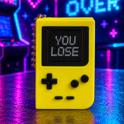8-Bit Gaming  | 3D Printed Clicker Keychain