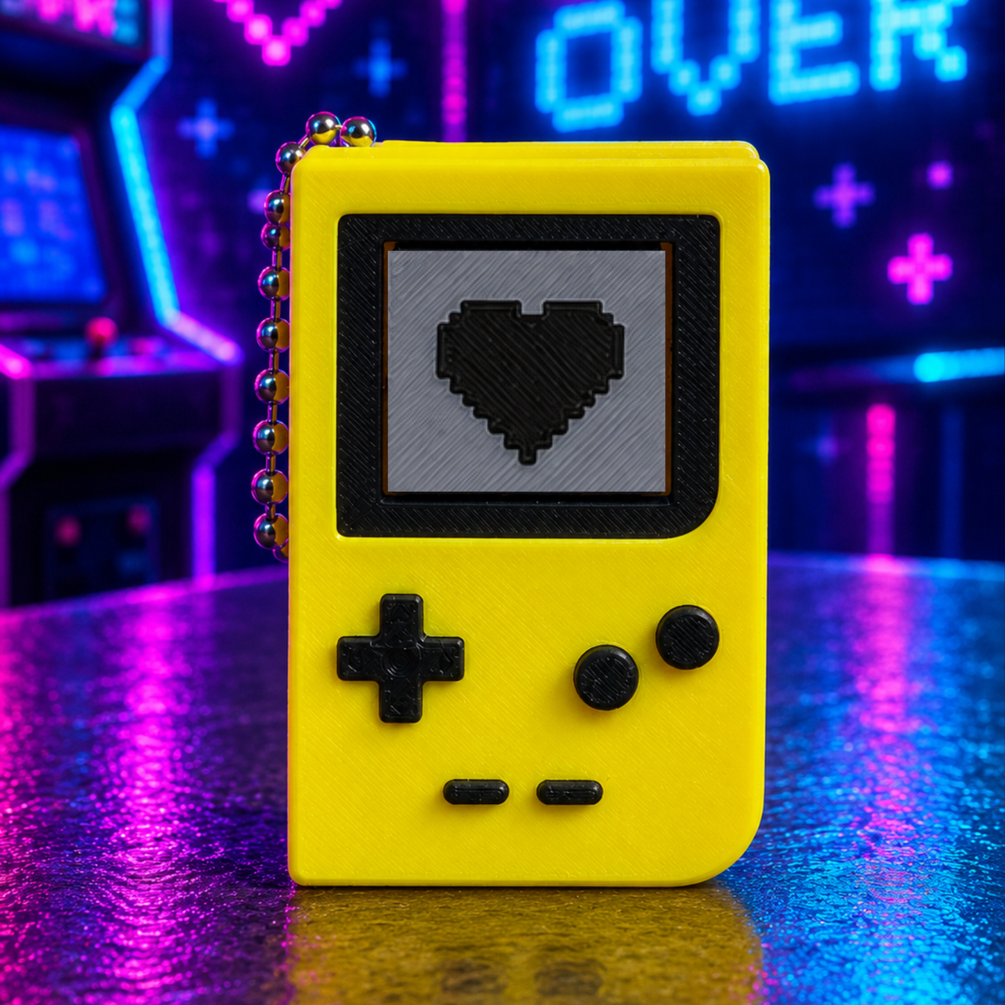 8-Bit Gaming  | 3D Printed Clicker Keychain