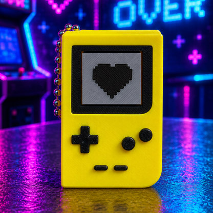 8-Bit Gaming  | 3D Printed Clicker Keychain