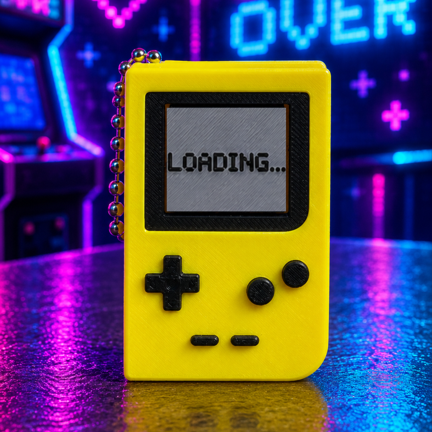 8-Bit Gaming  | 3D Printed Clicker Keychain