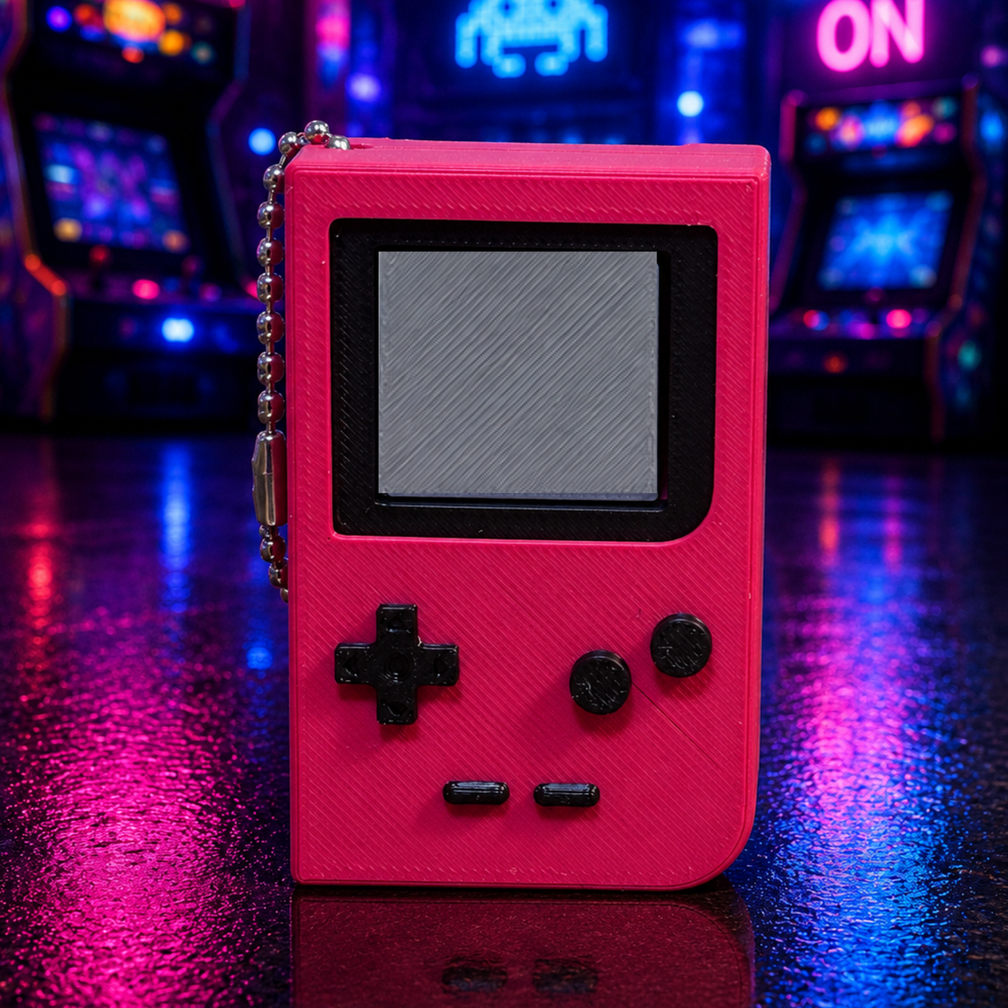 8-Bit Gaming  | 3D Printed Clicker Keychain