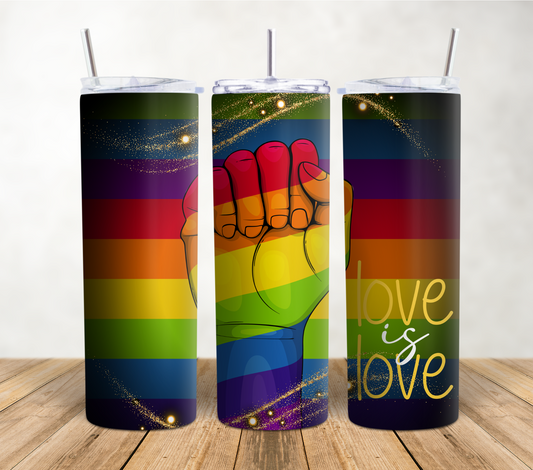 Love is Love 20oz Sublimation Tumbler Wrap