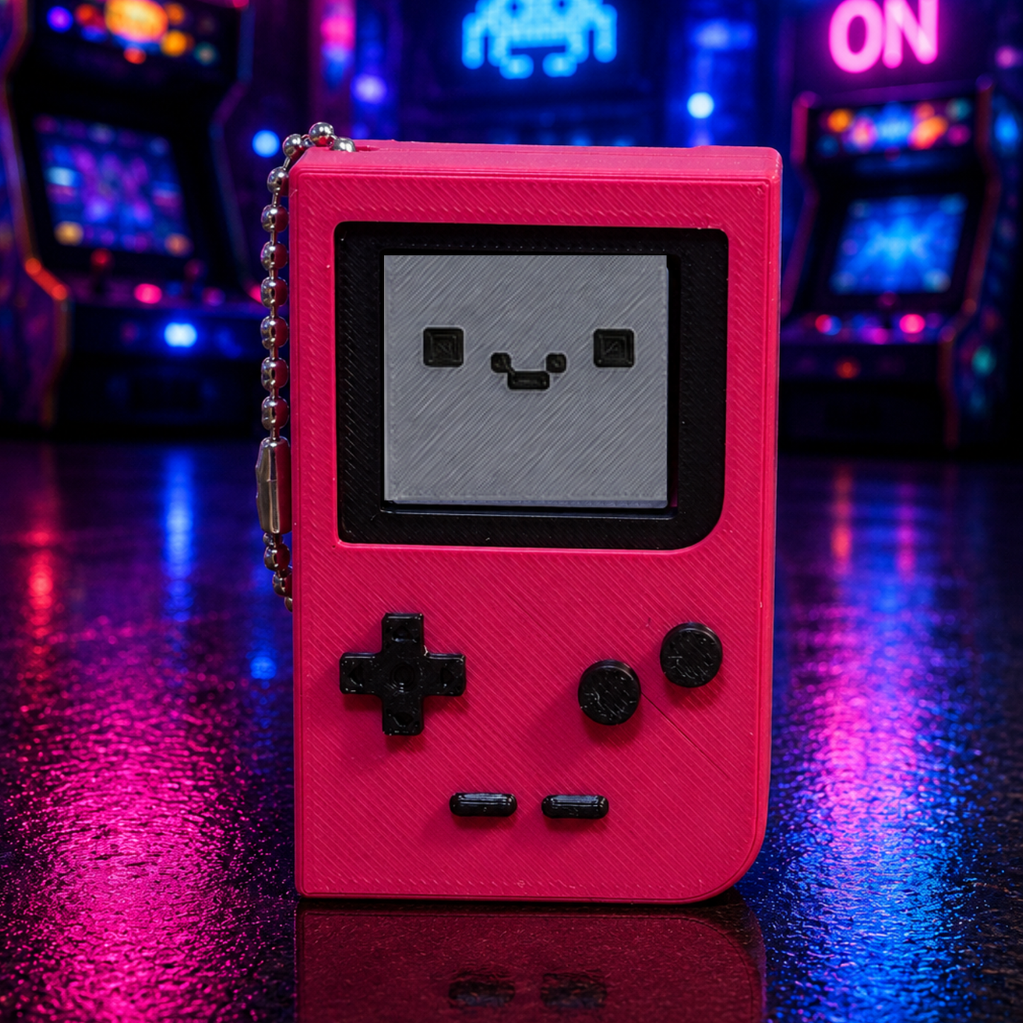 8-Bit Gaming  | 3D Printed Clicker Keychain