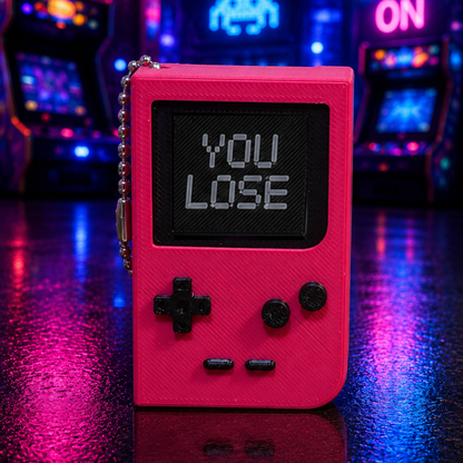 8-Bit Gaming  | 3D Printed Clicker Keychain
