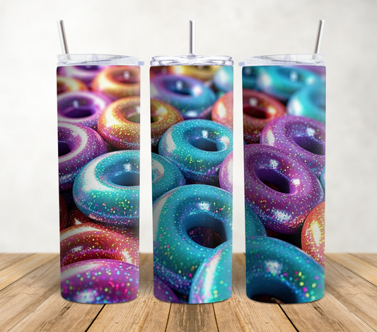 Donut Party 20oz Sublimation Tumbler Wrap