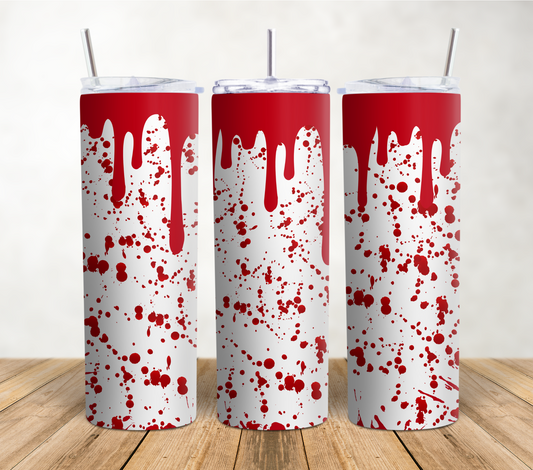 Splatter 20oz Sublimation Tumbler Wrap