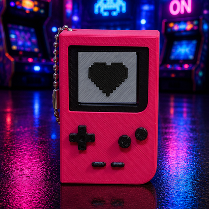 8-Bit Gaming  | 3D Printed Clicker Keychain