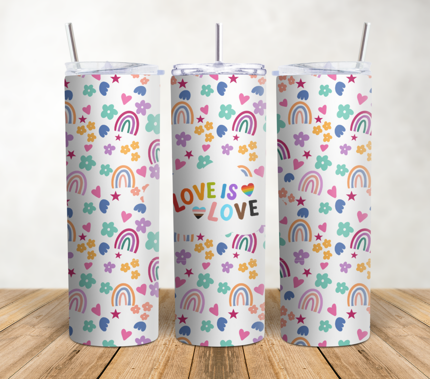 Love is Love 20oz Sublimation Tumbler Wrap