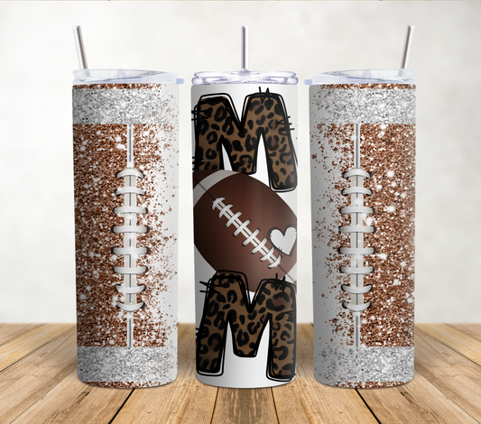 Mom Football 20oz Sublimation Tumbler Wrap