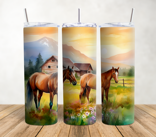 Pasture Pals 20oz Sublimation Tumbler Wrap