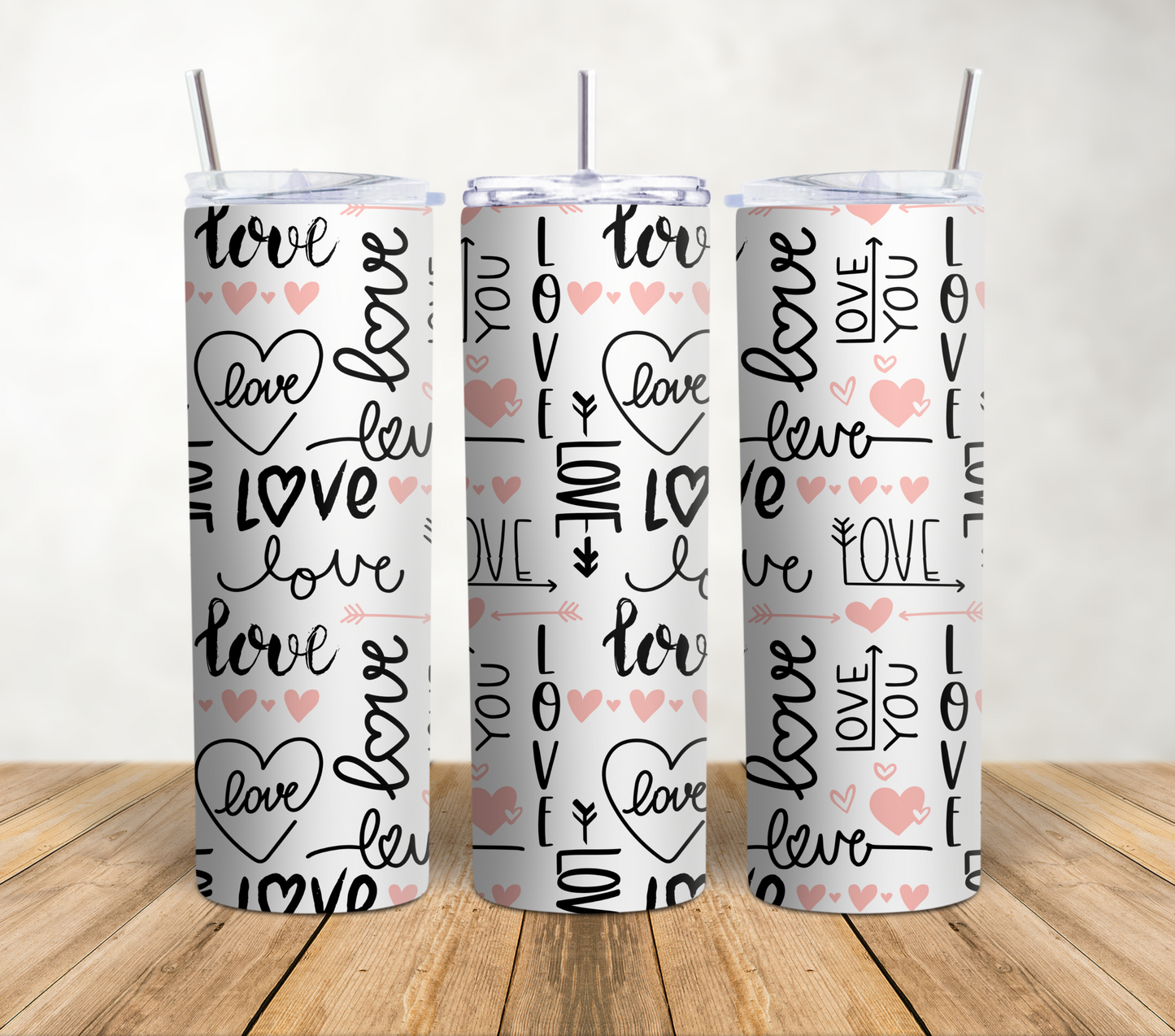 Love You - 20oz Tumbler Wrap