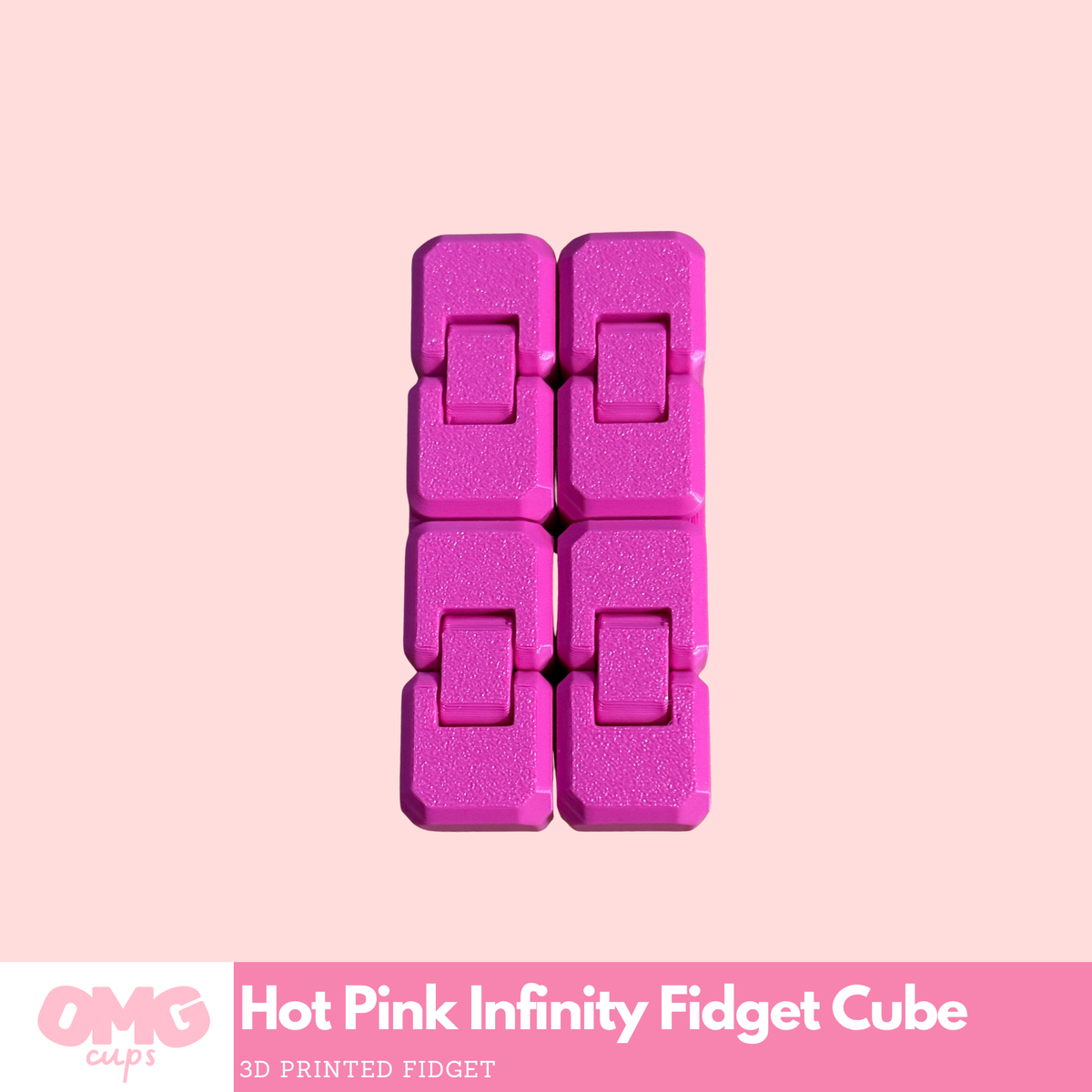 Infinity Fidget Cube  | 3D Printed Folding Fidget
