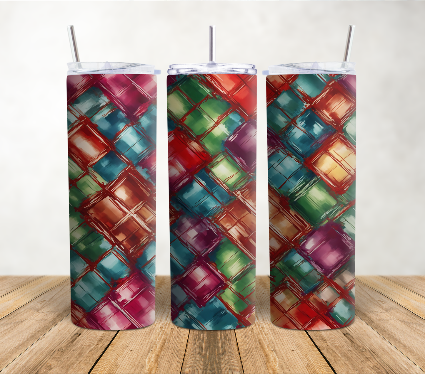 Christmas Lights 20oz Tumbler Wrap