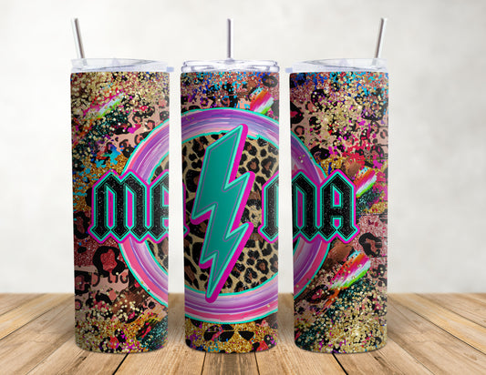 Mama Glitter 20oz Tumbler Wrap