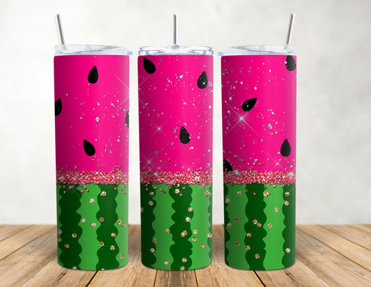 Watermelon 20oz Tumbler Wrap